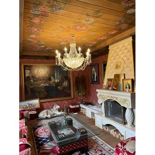 Люстра Елизавета №13 Купол в Самаре Гусь Хрустальный