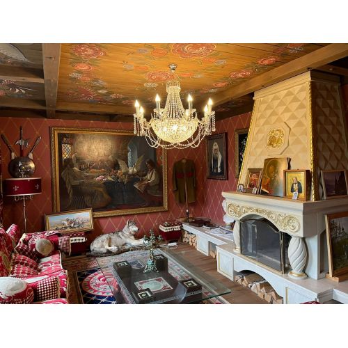 Люстра Елизавета №13 Купол в Самаре Гусь Хрустальный