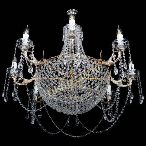 Люстра Елизавета №13 Купол в Самаре Гусь Хрустальный