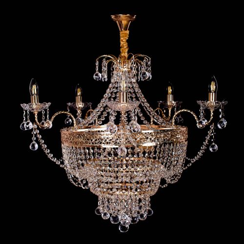 Люстра Валенсия №9 рожковая в Самаре Гусь Хрустальный