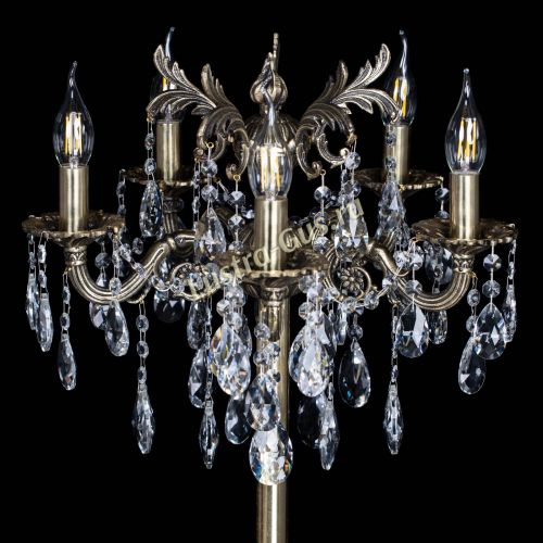 Бронзовый торшер Антей №5/1 в Самаре Гусь Хрустальный