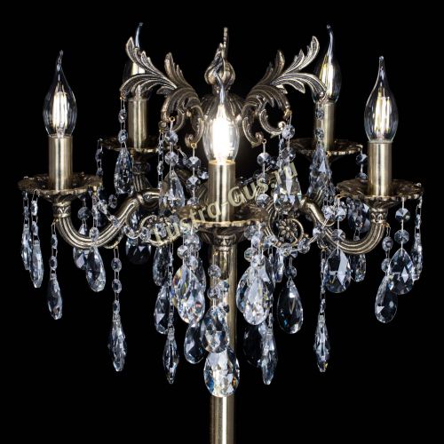 Бронзовый торшер Антей №5/1 в Самаре Гусь Хрустальный