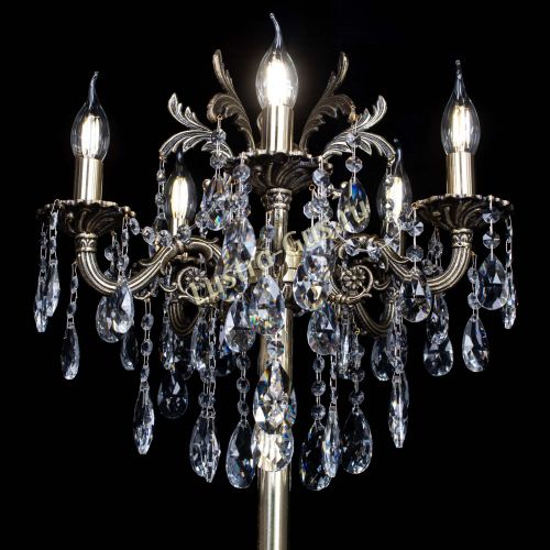 Бронзовый торшер Антей №5/1 в Самаре Гусь Хрустальный