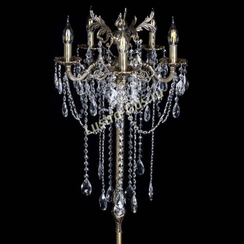 Бронзовый торшер Антей №5/2 в Самаре Гусь Хрустальный