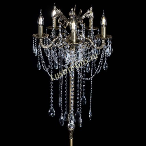 Бронзовый торшер Антей №5/2 в Самаре Гусь Хрустальный