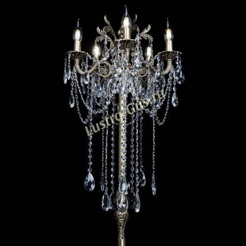 Бронзовый торшер Антей №5/2 в Самаре Гусь Хрустальный