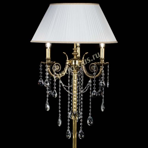 Бронзовый торшер Антик №3 баден в Самаре Гусь Хрустальный