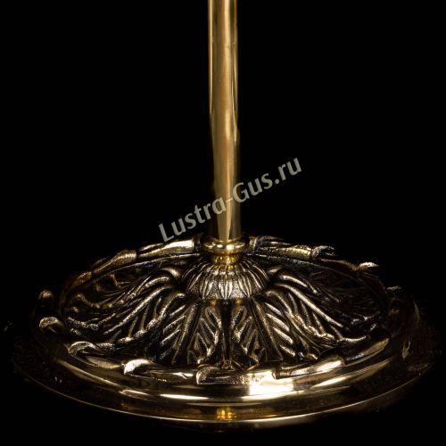 Бронзовый торшер Антик №3 в Самаре Гусь Хрустальный