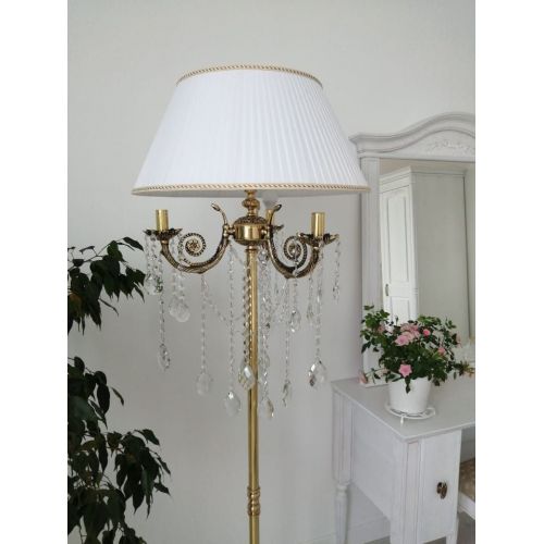 Бронзовый торшер Антик №3 баден в Самаре Гусь Хрустальный