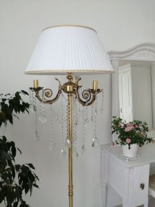 Бронзовый торшер Антик №3 баден в Самаре отзыв и фото покупателя