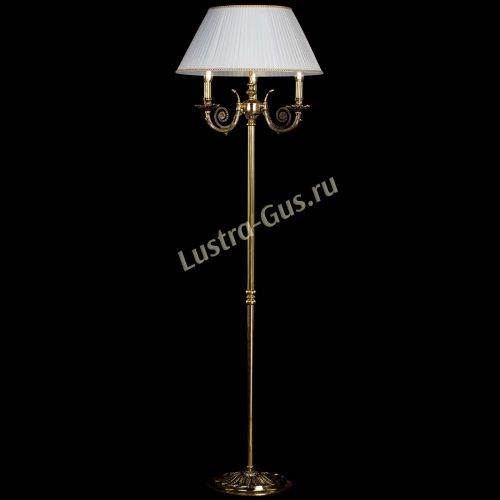 Бронзовый торшер Антик №3 в Самаре Гусь Хрустальный