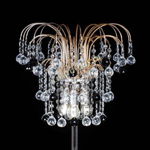 Торшер Акация шар черный в Самаре Гусь Хрустальный