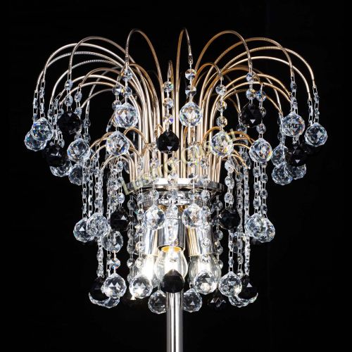 Торшер Акация шар черный в Самаре Гусь Хрустальный