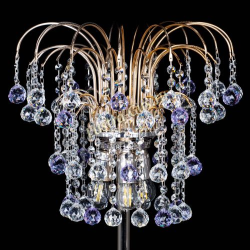 Торшер Акация шар фиолетовый в Самаре Гусь Хрустальный