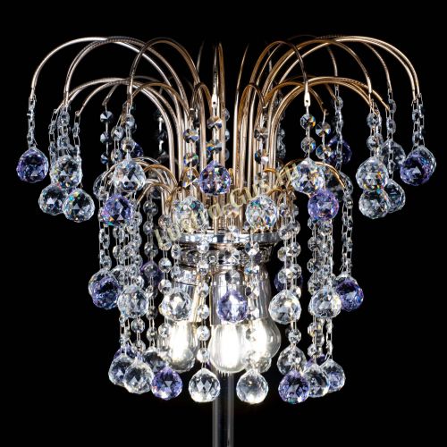 Торшер Акация шар фиолетовый в Самаре Гусь Хрустальный