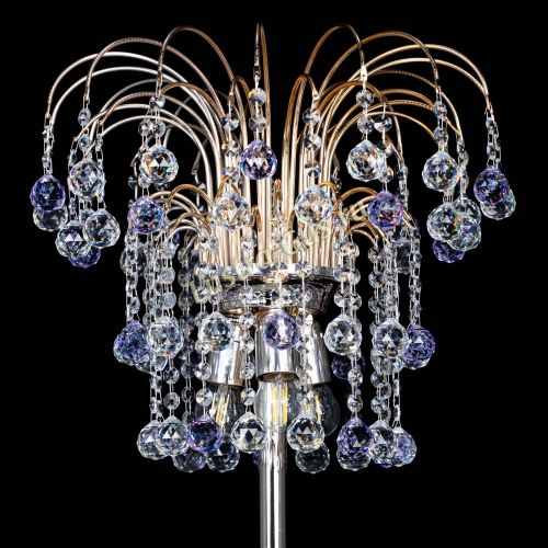 Торшер Акация шар фиолетовый в Самаре Гусь Хрустальный