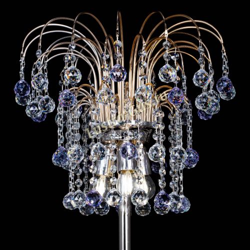 Торшер Акация шар фиолетовый в Самаре Гусь Хрустальный