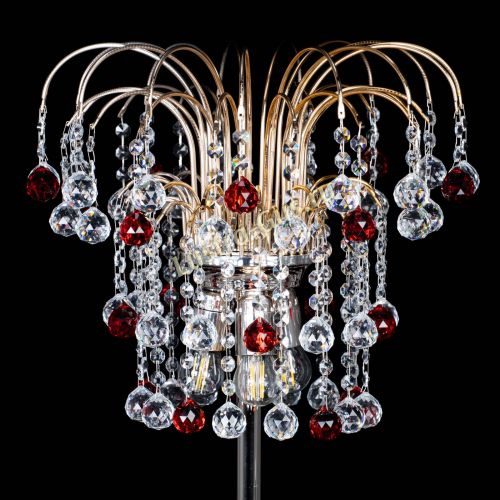 Торшер Акация шар красный в Самаре Гусь Хрустальный