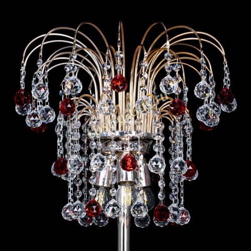 Торшер Акация шар красный в Самаре Гусь Хрустальный