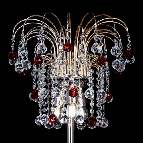 Торшер Акация шар красный в Самаре Гусь Хрустальный