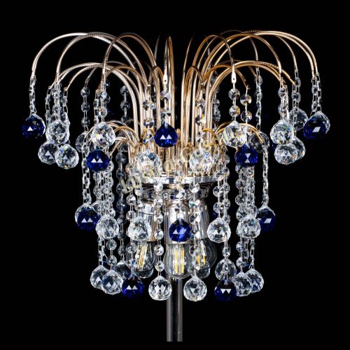 Торшер Акация шар синий в Самаре Гусь Хрустальный