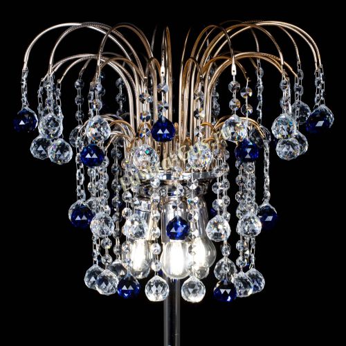 Торшер Акация шар синий в Самаре Гусь Хрустальный