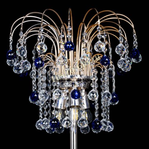 Торшер Акация шар синий в Самаре Гусь Хрустальный