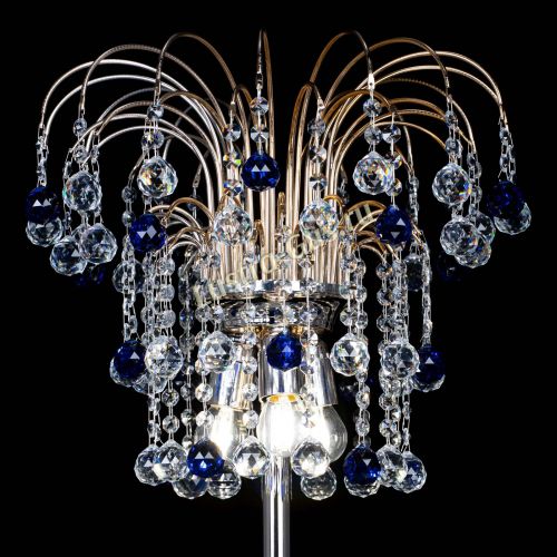 Торшер Акация шар синий в Самаре Гусь Хрустальный