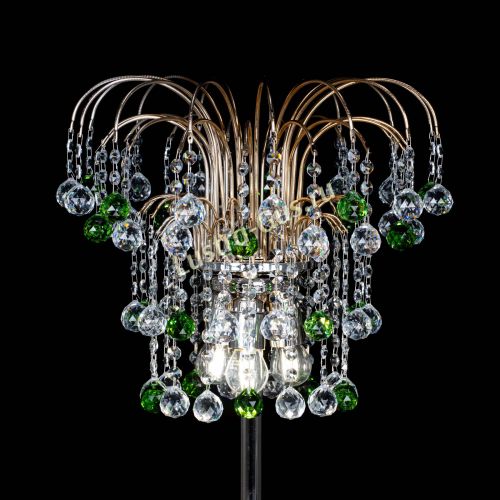 Торшер Акация шар зеленый в Самаре Гусь Хрустальный