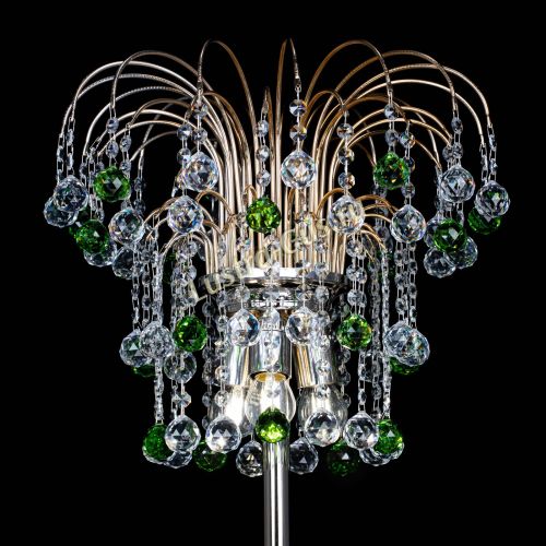 Торшер Акация шар зеленый в Самаре Гусь Хрустальный