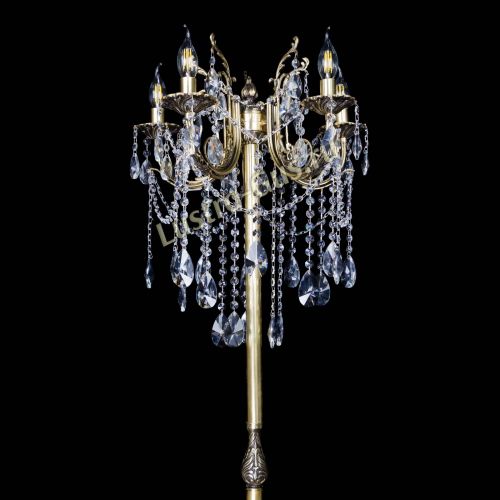 Бронзовый торшер Матильда №2 лучик в Самаре Гусь Хрустальный