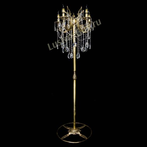 Бронзовый торшер Матильда №2 журавлик в Самаре Гусь Хрустальный