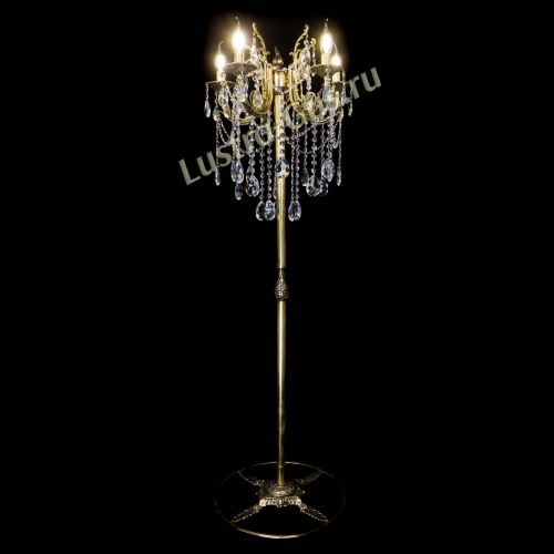 Бронзовый торшер Матильда №2 журавлик в Самаре Гусь Хрустальный