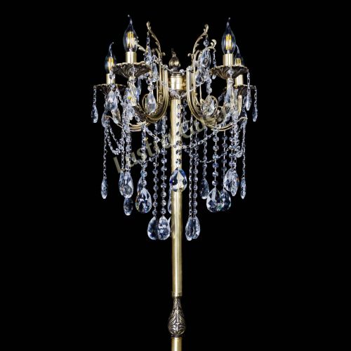 Бронзовый торшер Матильда №2 журавлик в Самаре Гусь Хрустальный