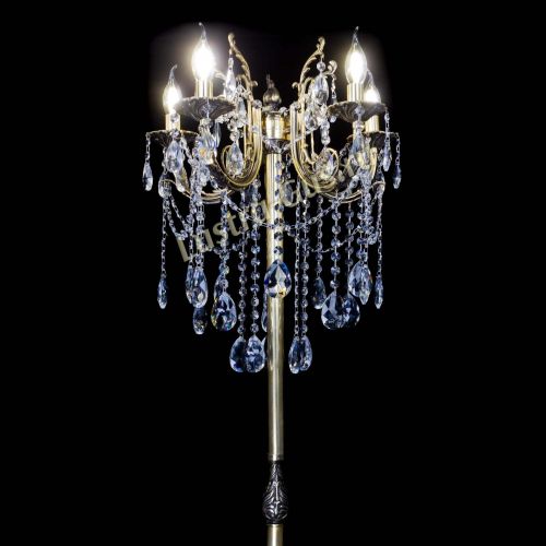 Бронзовый торшер Матильда №2 журавлик в Самаре Гусь Хрустальный