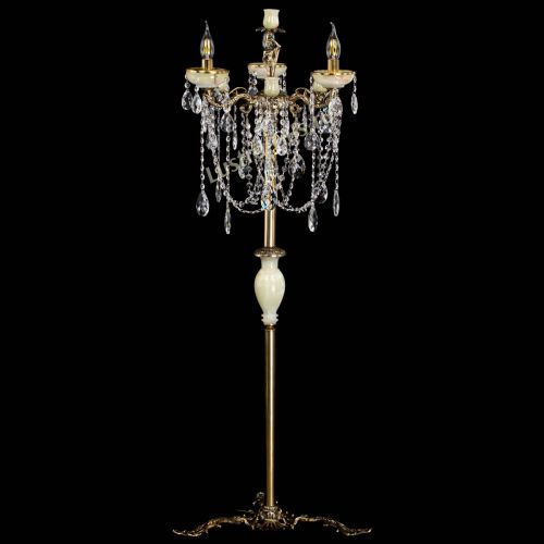 Торшер бронзовый Оникс №3 баден в Самаре Гусь Хрустальный