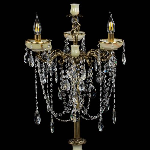 Торшер бронзовый Оникс №3 баден в Самаре Гусь Хрустальный