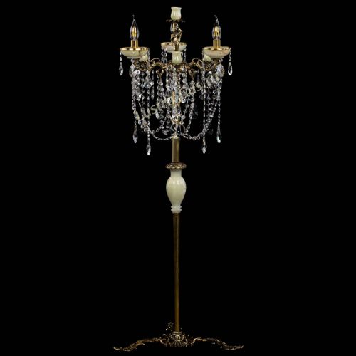 Торшер бронзовый Оникс №3 лучик в Самаре Гусь Хрустальный