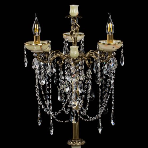 Торшер бронзовый Оникс №3 лучик в Самаре Гусь Хрустальный