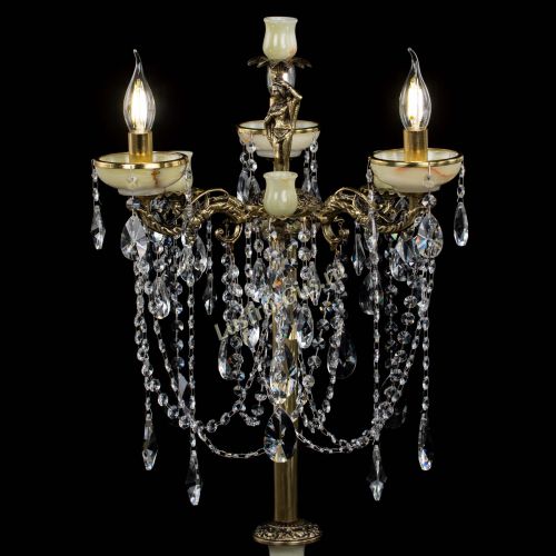 Торшер бронзовый Оникс №3 лучик в Самаре Гусь Хрустальный