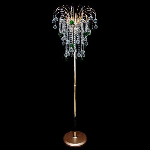 Торшер Каскад Шар средний цветной в Самаре Гусь Хрустальный