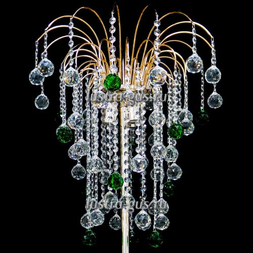 Торшер Каскад Шар средний цветной в Самаре Гусь Хрустальный