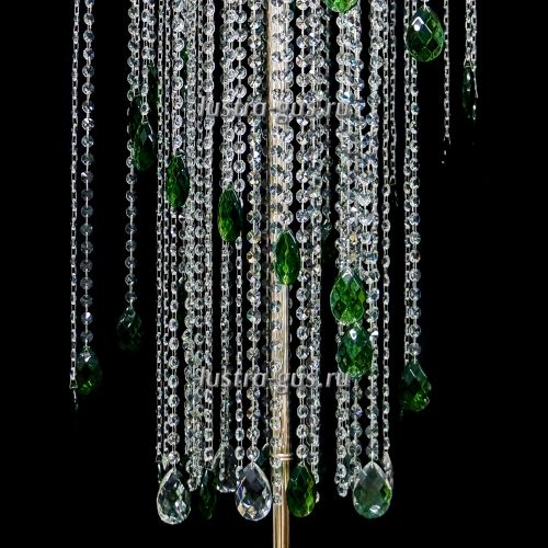 Торшер Каскад Винтаж длинный цветной в Самаре Гусь Хрустальный