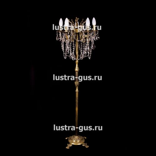 Торшер Изабелла 5 ламп в Самаре Гусь Хрустальный