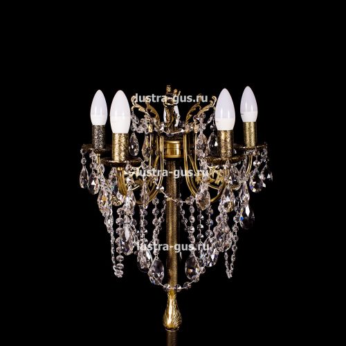 Торшер Изабелла 5 ламп в Самаре Гусь Хрустальный