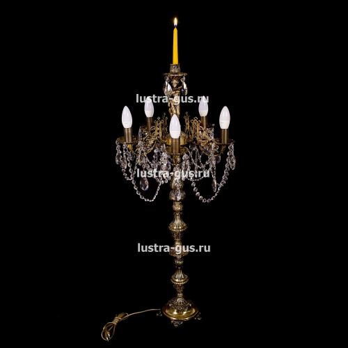 Торшер Изабелла богиня журавлик 5 ламп в Самаре Гусь Хрустальный